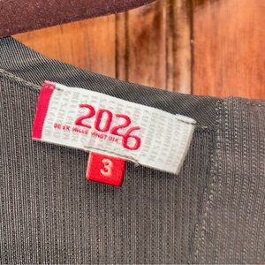 2026 2026 Steampunk Retro Olive/Army Green Retro Edgy Ribbed Dress M/L